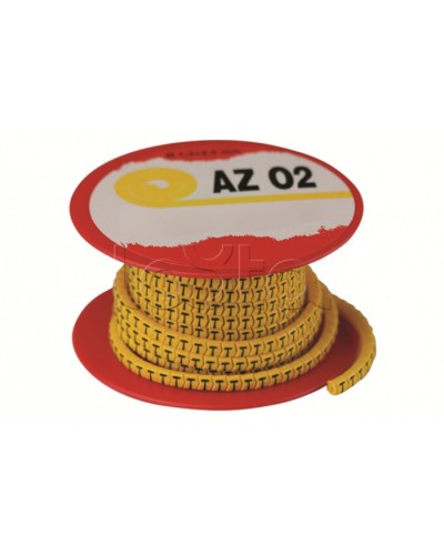 Колечко маркировочное 3, 2.5-4мм. черное на желтом DKC AZO303BY в Ессентуках Крепежные изделия Pintop.ru