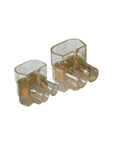 Колодка клеммная соединительная 2х4 мм DKC B42 в Ессентуках Клеммные колодки Pintop.ru