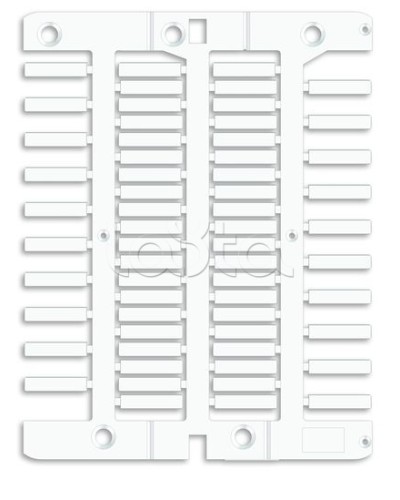 Маркировка для провода, жесткая, для трубочек. 4х18мм. Белая DKC NUT18 в Ессентуках Крепежные изделия Pintop.ru