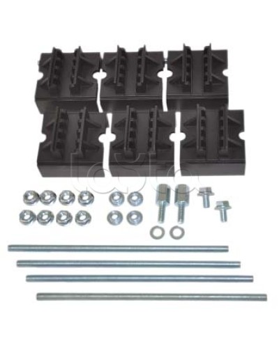 Набор держателей, для шин толщиной 5мм, 1-2 шины на полюс, 3 полюса DKC R5BSEV2/5T в Ессентуках Повороты, муфты, тройники Pintop.ru