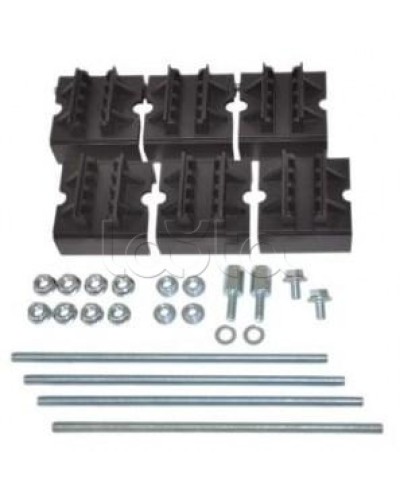 Набор держателей, для шин толщиной 5мм, 1-4 шины на полюс, 4 полюса DKC R5BSEV4/5TN в Ессентуках Повороты, муфты, тройники Pintop.ru