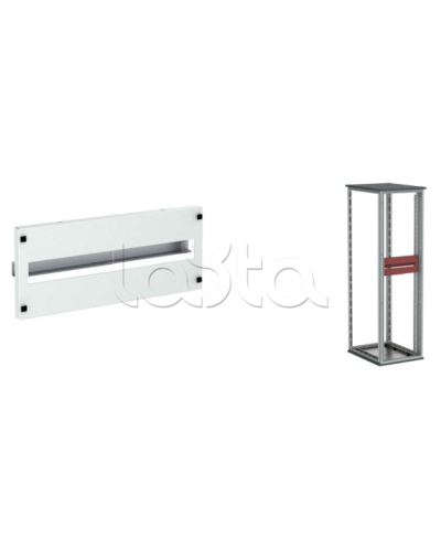 Панель секционная, для модулей, 48 (2x24) модулей, В=400мм, Ш=600мм DKC R5PI541 в Ессентуках Аксессуары для стоек и шкафов Pintop.ru