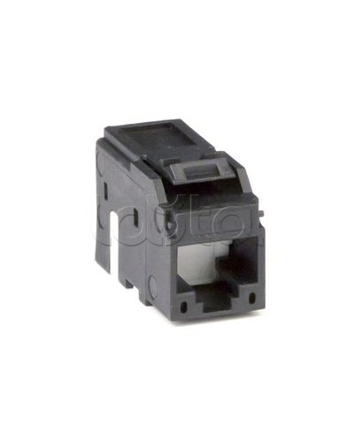 Модуль Keystone RJ45 CAT5E не экранированный, черный DKC RNK5EUBK в Ессентуках Модули Keystone Pintop.ru