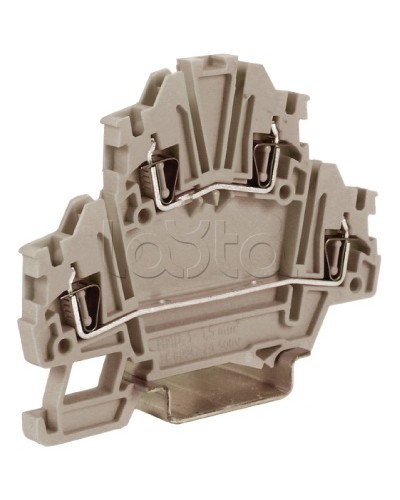 Зажим, серый, 1,5 кв.мм DKC ZHD200GR-RET в Ессентуках Держатели, клипсы, скобы Pintop.ru