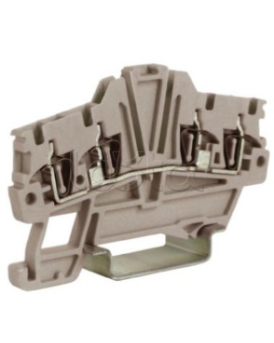 Зажим 1,5 кв.мм синий 2 ввод/2 вывода DKC ZHI420 в Ессентуках Держатели, клипсы, скобы Pintop.ru