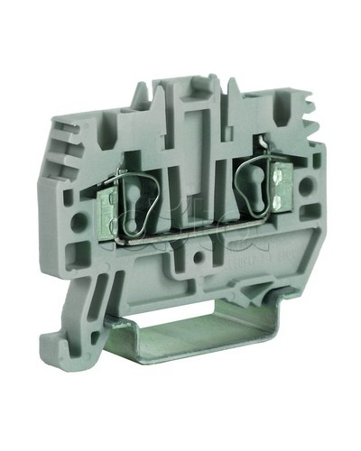 Зажим серый 6 кв.мм DKC ZHM320GR в Ессентуках Держатели, клипсы, скобы Pintop.ru