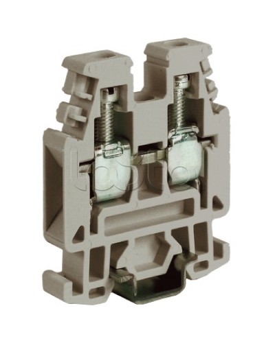 Зажим 4 кв.мм серый DKC ZRP300GR в Ессентуках Крепежные изделия Pintop.ru