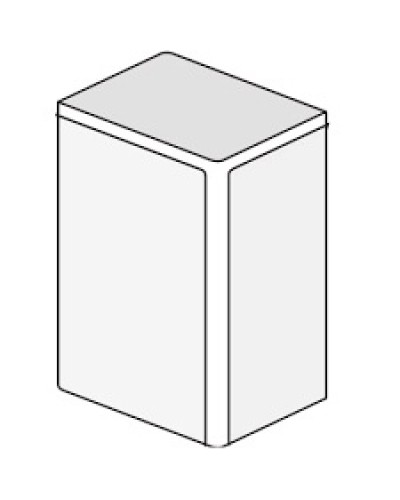 Заглушка коричневая DKC 00580B в Ессентуках Аксессуары для кабель-канала Pintop.ru