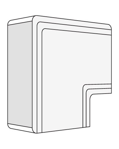 Угол плоский NPAN 120x40 DKC 01742 в Ессентуках Аксессуары для кабель-канала Pintop.ru