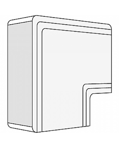 Угол плоский 100x80 NPAN DKC 01749 в Электростали Аксессуары для кабель-канала Pintop.ru