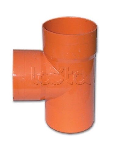 Тройник для двустенных труб, 90 град., полипропилен,д.200 мм DKC (020200) в Ессентуках Повороты, муфты, тройники Pintop.ru