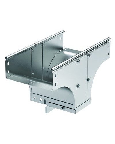 Ответвитель-переходник TDSR T-обр. вертикальный 500/200 в комплекте с крепежными элементами и соединительными в Ессентуках Аксессуары для лотков Pintop.ru