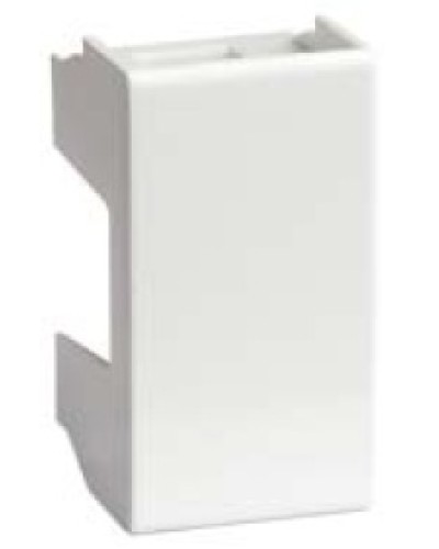 Заглушка на 1 модуль, «Viva», белая DKC 45016 в Ессентуках Аксессуары для кабель-канала Pintop.ru