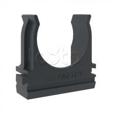 Держатель с защелкой D=25 (Черный) DKC (51025N)