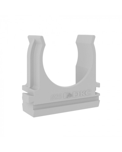 Держатель с защелкой, д.25мм DKC (51025R) в Ессентуках Держатели, клипсы, скобы Pintop.ru