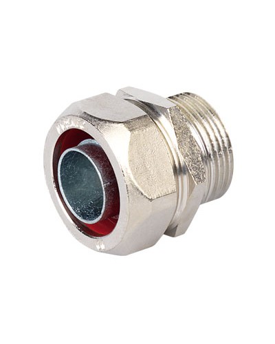 Муфта металлорукав-коробка, ф35мм, IP40/IP44/IP66/IP67 DKC (6014-4035) в Ессентуках Повороты, муфты, тройники Pintop.ru