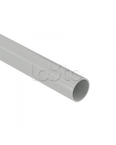 Труба глад. ПВХ 40 мм 3 м жесткая атмосферостойкая серый (30 м) DKC (63940UF) в Ессентуках Гладкая труба Pintop.ru