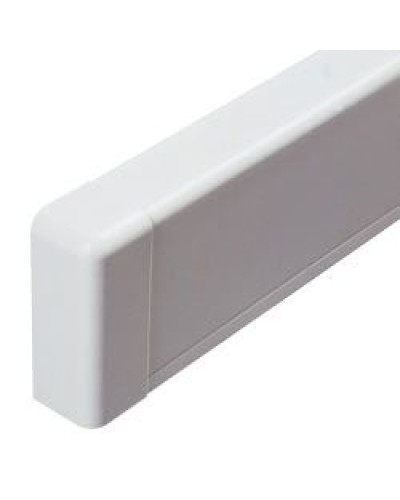 Заглушка для плинтусного короба 100х40 мм белый DKC AIR10045 в Ессентуках Аксессуары для стоек и шкафов Pintop.ru