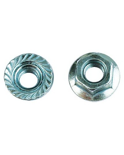 Гайка с насечкой, преп. отк. М5, гор.оц. DKC CM100500HDZ в Ессентуках Крепеж Pintop.ru