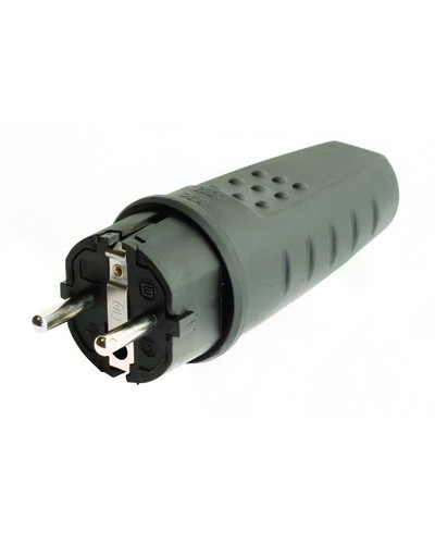 Вилка Schuko. Каучук. DKC DIS1103100 в Ессентуках Аксессуары для стоек и шкафов Pintop.ru