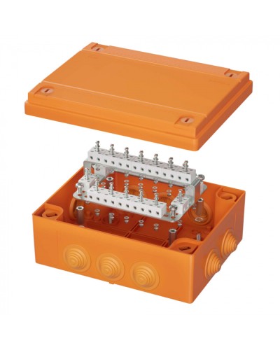 Коробка пластиковая FS с кабельными вводами иклеммниками DKC (FSB414004) в Ессентуках Распределительные коробки Pintop.ru