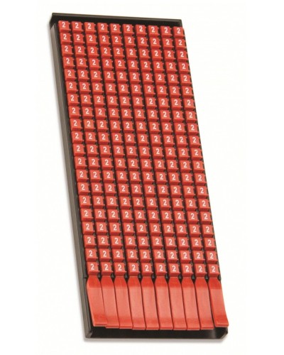 Маркер для кабеля сечением 1,5-2,5мм символ „9” DKC MKF9S2 в Ессентуках Крепежные изделия Pintop.ru