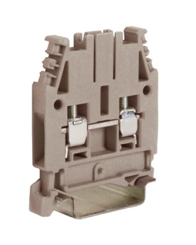 Зажим клеммный проходной 4 кв.мм DKC ZCBC04GR в Ессентуках Клеммные колодки Pintop.ru