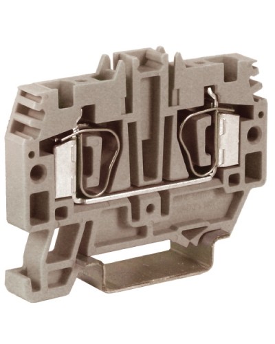 Зажим 4 кв.мм серый DKC ZHM250GR в Ессентуках Держатели, клипсы, скобы Pintop.ru