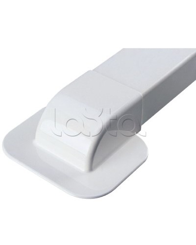 Ввод в стену под углом 90 град. для короба 90х60 мм DKC AIR90608 в Ессентуках Аксессуары для кабель-канала Pintop.ru