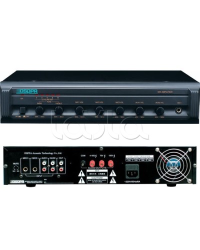 Микшер-усилитель DSPPA MP-300P в Ессентуках Система оповещения и трансляции Dsppa Pintop.ru