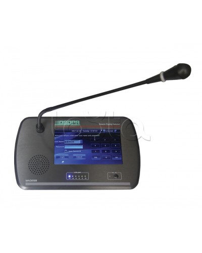 Консоль микрофонная DSPPA MAG-6588 в Ессентуках Система оповещения и трансляции Dsppa Pintop.ru