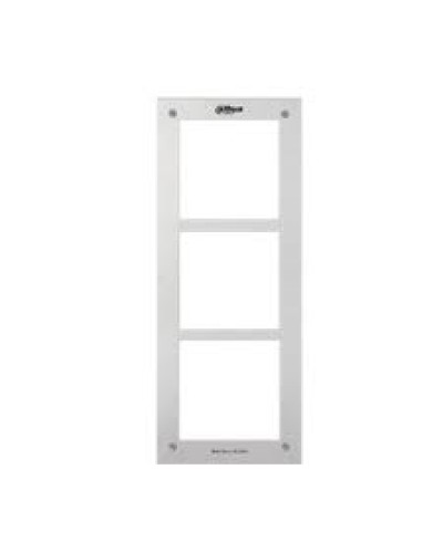 Рамка металическая для 3 модулей Dahua VTOF003 в Ессентуках Дополнительное оборудование для СКУД Pintop.ru