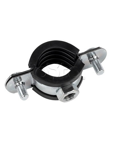 Хомут стальной 1/2 (20-24 мм), с уплотнителем EKF (hsu1012) в Ессентуках Стяжки-хомуты Pintop.ru