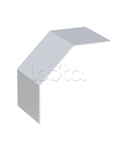 Крышка на угол 90 градусов верт. внеш. лестн. усиленная 150x500 мм (2 мм) HDZ EKF (kvoltp90150500-2-HDZ) в Ессентуках Аксессуары для лотков Pintop.ru