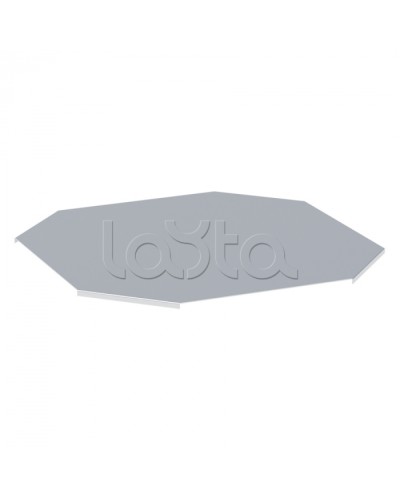 Крышка на ответвитель крестообразный лестничный усиленная 400 мм EKF (kxltp400-2) в Ессентуках Аксессуары для лотков Pintop.ru