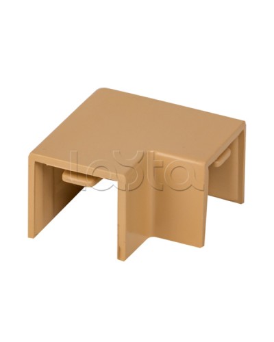 Поворот 90 гр. (16х16) (4 шт) светлое дерево EKF-Plast (abl-16-16x4) в Ессентуках Аксессуары для кабель-канала Pintop.ru