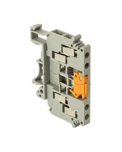 Клемма винтовая JXB-2-4/35K с ножевым размыкателем 4 вывода серая EKF (plc-jxb-2-4/35K-gy) в Ессентуках Коммутационные изделия Pintop.ru