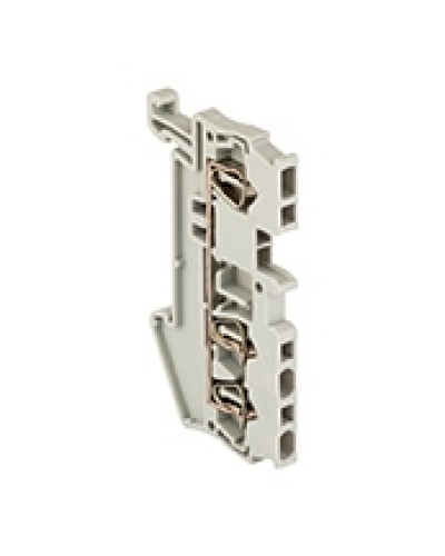 Колодка клеммная пружинная JXB-ST-1.5 17.5А 3 вывода серая EKF PROxima (plc-jxb-st-1.5-3) в Ессентуках Клеммные колодки Pintop.ru