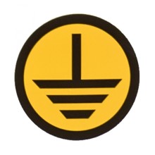 Наклейка "Земля" (d20мм.) EKF PROxima (an-1-04)