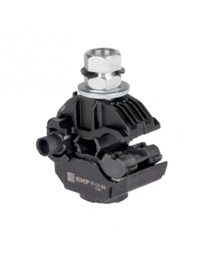 Зажим прокалывающий ответвительный P1X-95 16-95 мм2 / 1,5-10 мм2 EKF PROxima (p-1x-95) в Ессентуках Держатели, клипсы, скобы Pintop.ru