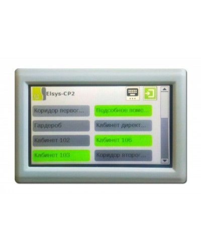 Клавиатура подсистемы охранной сигнализации Elsys-CP2 в Ессентуках Сетевая СКУД Elsys Pintop.ru