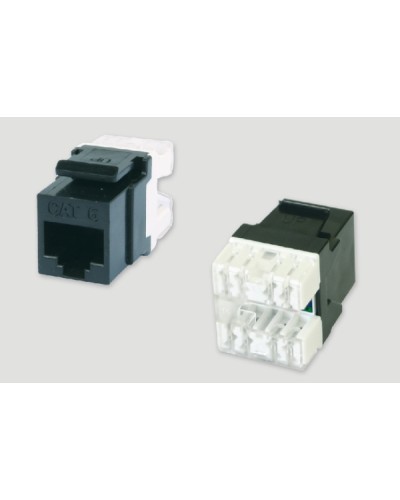 Модуль Keystone Jack RJ45, категория6, неэкранированный Eurolan 16B-U6-03BL в Ессентуках Коннекторы Pintop.ru