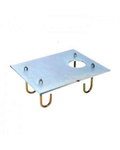 Пластина монтажная с анкерами для шлагбаумов 617 серии Faac 490095 в Ессентуках Запчасти для шлагбаумов и автоматики Pintop.ru