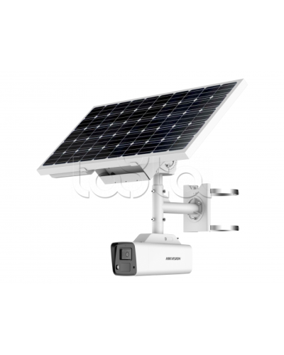 IP-Камера видеонаблюдения цилиндрическая солнечная Hikvision DS-2XS2T47G1-LDH/4G/C18S40(6mm) в Ессентуках IP-камеры Pintop.ru