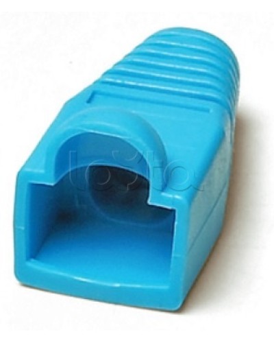 Колпачок изолирующий для разъемов RJ-45 Hyperline BOOT-BL-10 в Ессентуках Коннекторы Pintop.ru