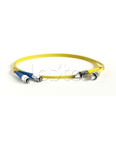 Патч-корд волоконно-оптический Hyperline FC-D2-9-LC/UR-SC/UR-H-1.5M-LSZH-YL в Ессентуках Патч-корды оптические Pintop.ru
