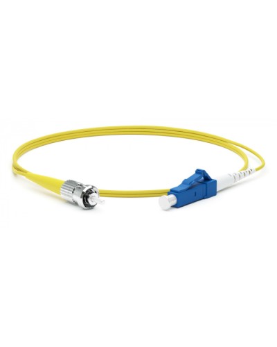 Патч-корд волоконно-оптический Hyperline FC-S2-9-LC/UR-ST/UR-H-1M-LSZH-YL в Ессентуках Патч-корды оптические Pintop.ru