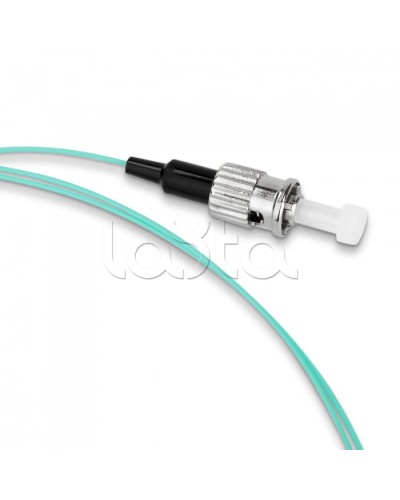 Пигтейл MM 50/125 (OM3), ST (1м) LSZH Hyperline FPT-B9-503-ST/PR-1M-LSZH-AQ в Ессентуках Пигтейлы Pintop.ru