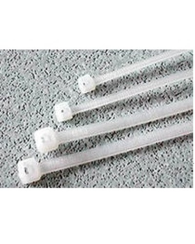 Хомут-стяжка нейлоновый, неоткрывающийся, 250х3.6 мм, белые Hyperline GT-250IC (100 шт/уп) в Ессентуках Стяжки-хомуты Pintop.ru