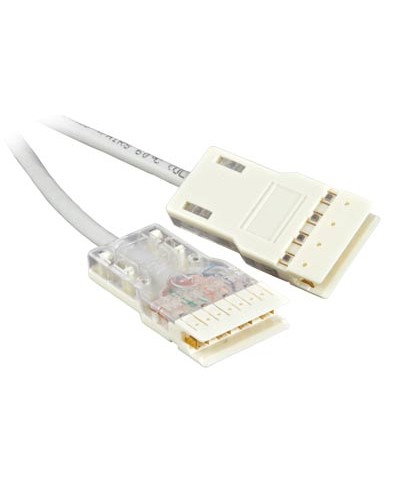 Патч-корд 110 тип-110 тип, 4 пары, Cat.5e, LSZH, 1 м серый Hyperline PC-110-110-4P-C5e-1M-LSZH-GY в Ессентуках Патч-корды и пигтейлы Pintop.ru